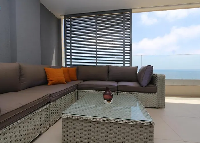 アパート Panorama Mar - Primera Linea - Lujo トレビエハ